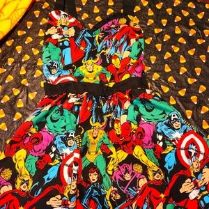 Marvel dress perfect for disneybounding!